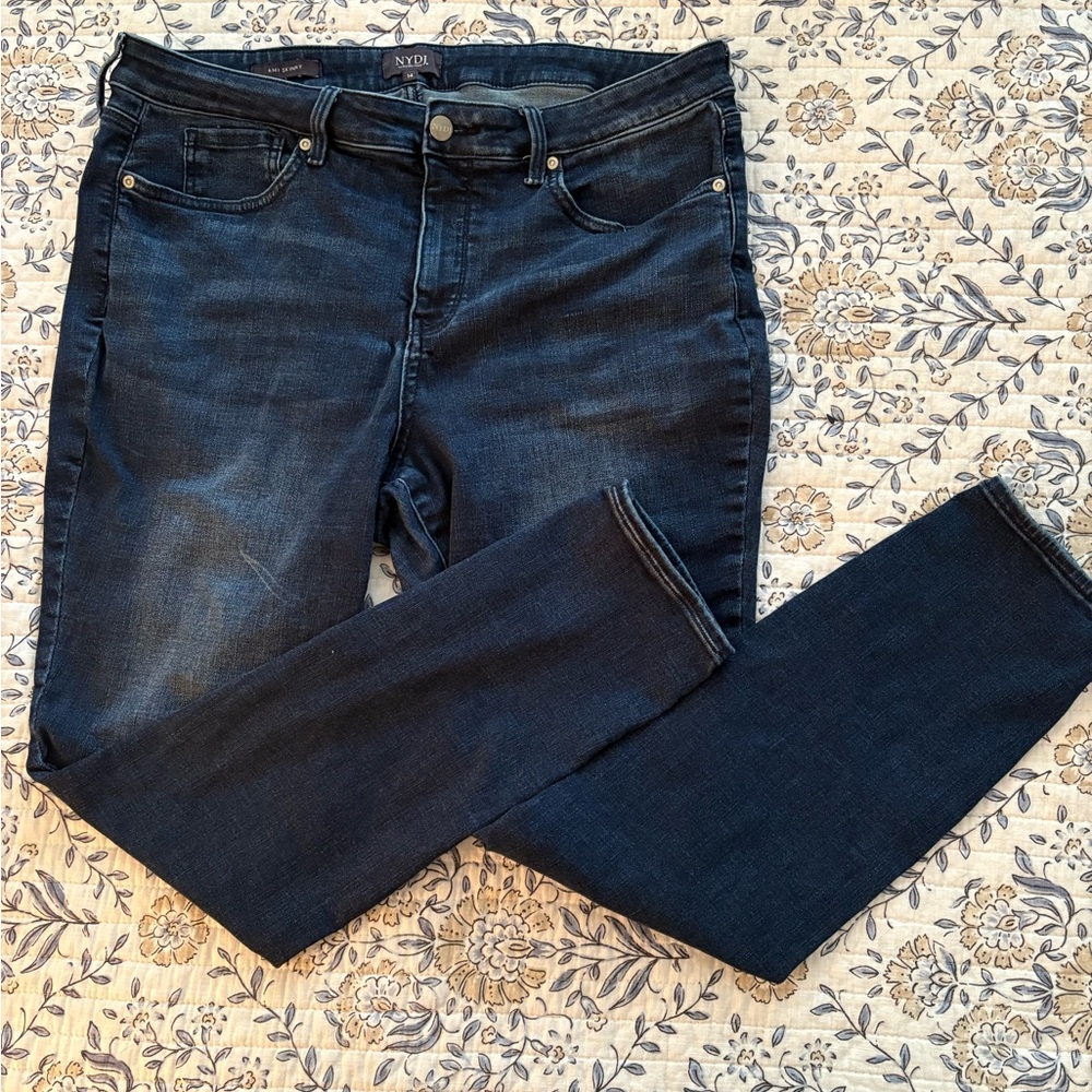 NYDJ Dark Indigo Skinny Jeans